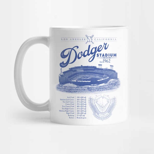 Dodger Stadium by MindsparkCreative